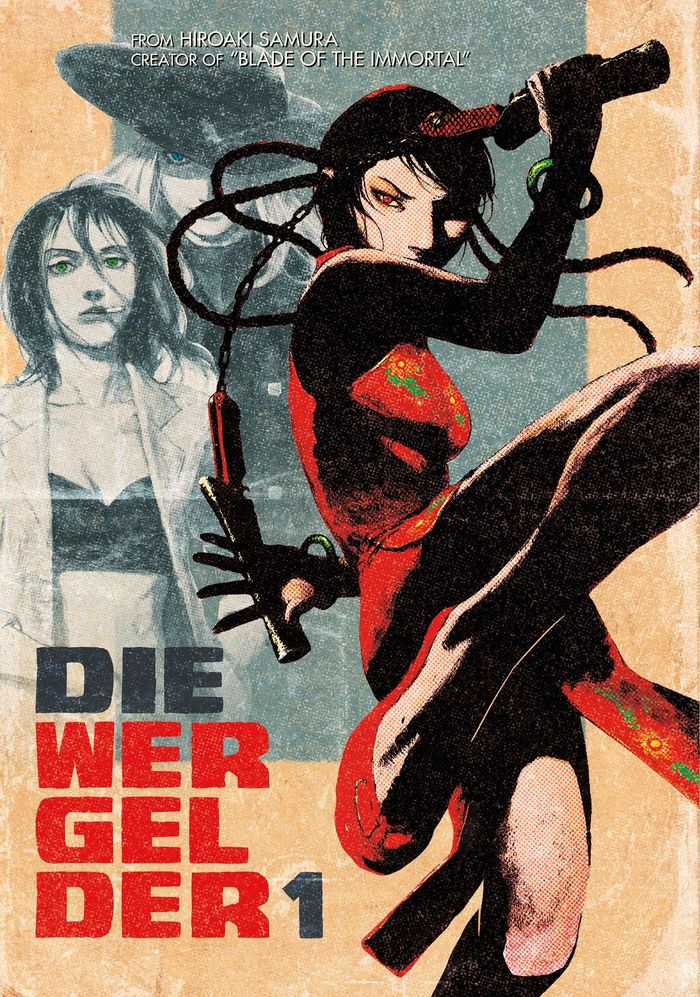 Couverture du livre « DIE WERGELDER 1 » de Hiroaki Samura, librairie Les Contes Infusés à Corte