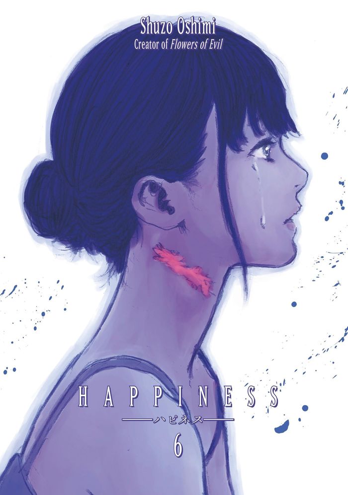Couverture du livre « HAPPINESS 6 » de Shuzo Oshimi, librairie Les Contes Infusés à Corte