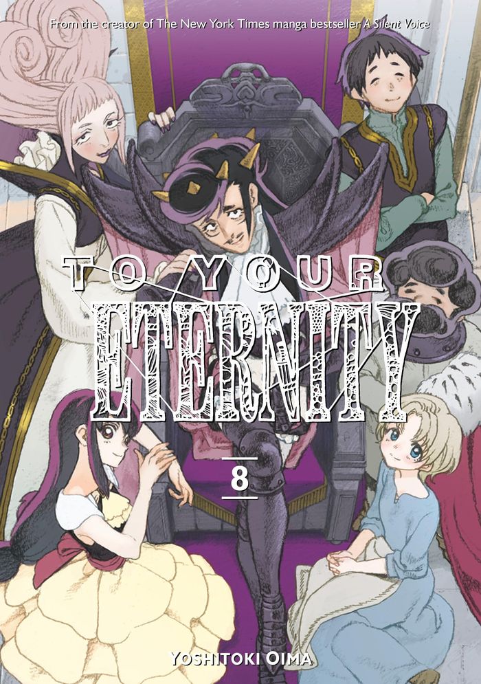 Couverture du livre « TO YOUR ETERNITY 8 » de Oima, Yoshitoki, librairie Les Contes Infusés à Corte