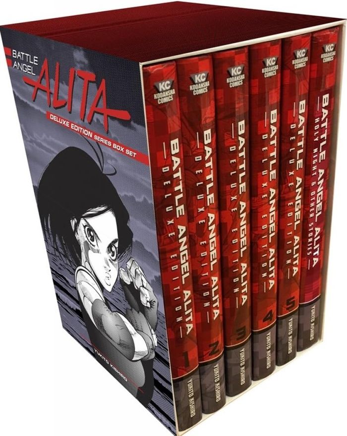 Couverture du livre « BATTLE ANGEL ALITA DELUXE COMPLETE SERIES BOX SET », librairie Les Contes Infusés à Corte