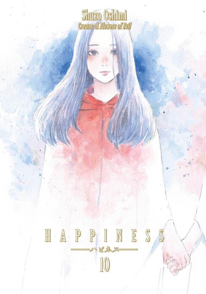 Couverture du livre « HAPPINESS 10 » de Shuzo Oshimi, librairie Les Contes Infusés à Corte