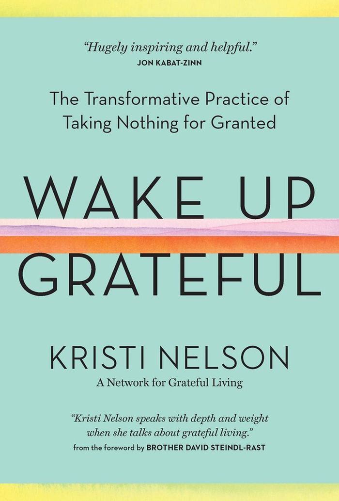 Couverture du livre « WAKE UP GRATEFUL - THE TRANSFORMATIVE PRACTICE OF TAKING NOTHING FOR GRANTED », librairie Les Contes Infusés à Corte