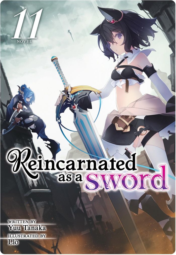 Couverture du livre « REINCARNATED AS A SWORD (LIGHT NOVEL) VOL. 11 » de Tanaka/llo, librairie Les Contes Infusés à Corte