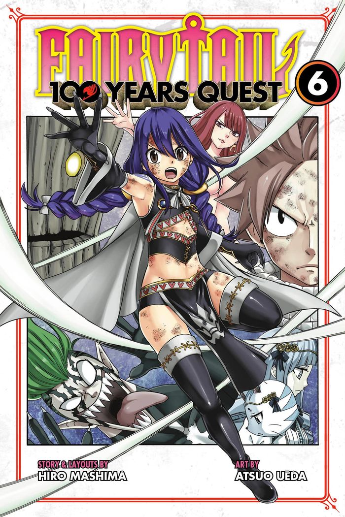 Couverture du livre « FAIRY TAIL: 100 YEARS QUEST 6 » de Mashima/ueda, librairie Les Contes Infusés à Corte