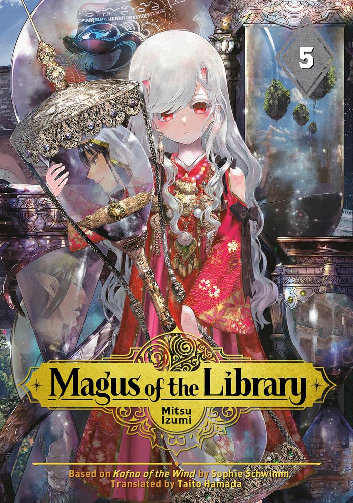 Couverture du livre « MAGUS OF THE LIBRARY 5 » de Mitsu Izumi, librairie Les Contes Infusés à Corte