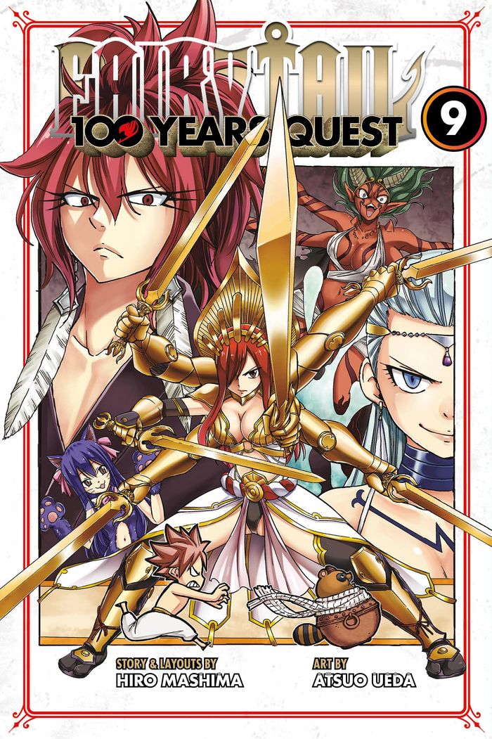 Couverture du livre « FAIRY TAIL: 100 YEARS QUEST 9 », librairie Les Contes Infusés à Corte