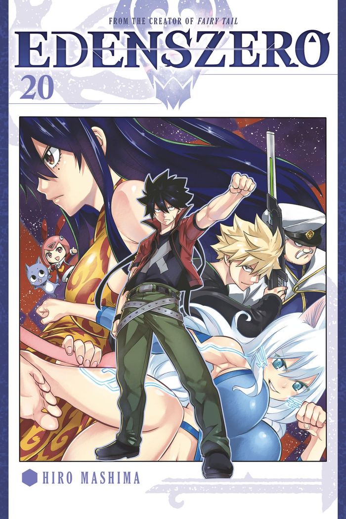 Couverture du livre « EDENS ZERO 20 » de Hiro Mashima, librairie Les Contes Infusés à Corte