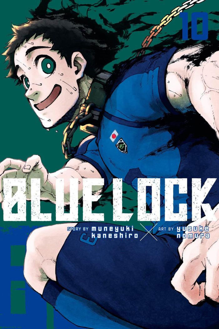 Couverture du livre « BLUE LOCK 10 » de Kaneshiro/nomura, librairie Les Contes Infusés à Corte