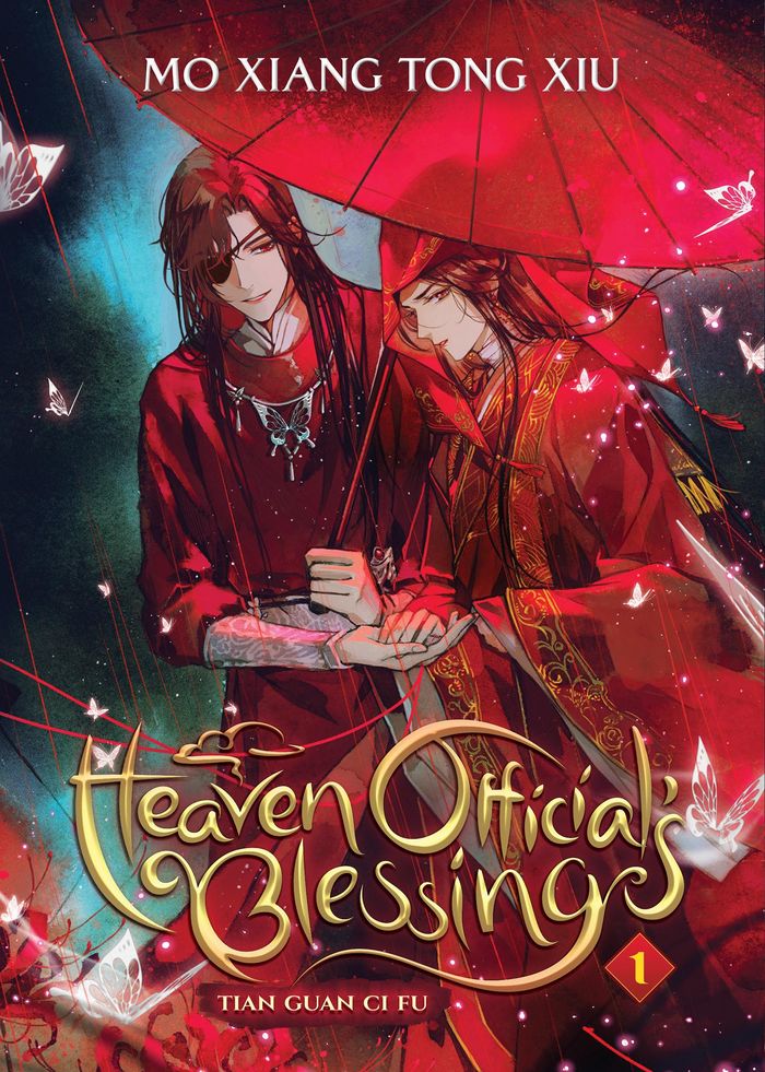 Couverture du livre « HEAVEN OFFICIAL'S BLESSING: TIAN GUAN CI FU (NOVEL) VOL. 1 » de Mo Xiang Tong Xiu, librairie Les Contes Infusés à Corte