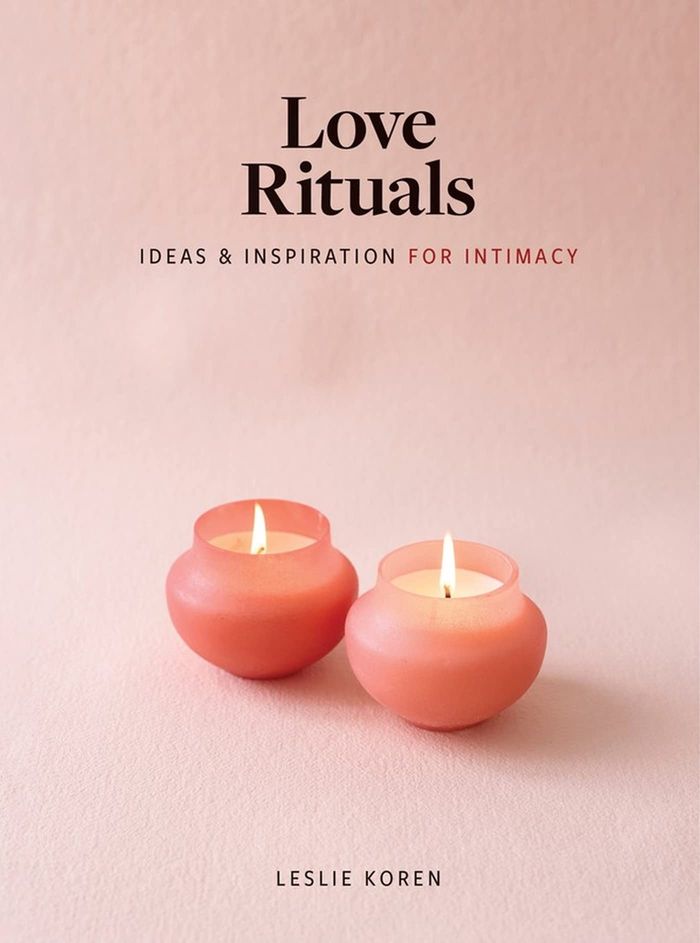 Couverture du livre « LOVE RITUALS - IDEAS AND INSPIRATION FOR INTIMACY » de Leslie Koren, librairie Les Contes Infusés à Corte