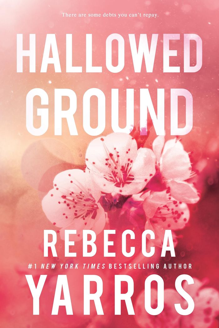 Couverture du livre « FLIGHT & GLORY - HALLOWED GROUND » de Rebecca Yarros, librairie Les Contes Infusés à Corte