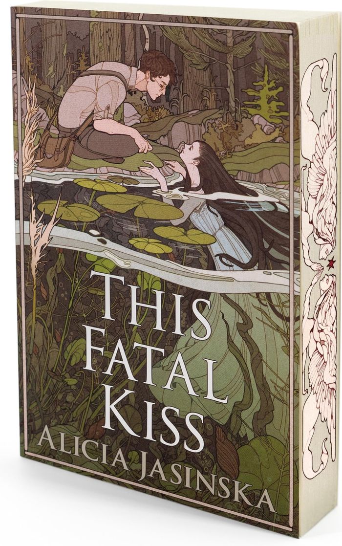 Couverture du livre « SPIRITS AND SAINTS - THIS FATAL KISS » de Alicia Jasinska, librairie Les Contes Infusés à Corte