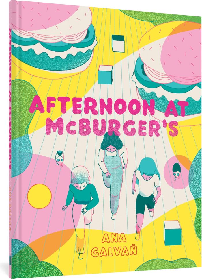 Couverture du livre « AFTERNOON AT MCBURGER'S », librairie Les Contes Infusés à Corte