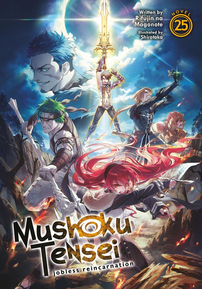 Couverture du livre « MUSHOKU TENSEI: JOBLESS REINCARNATION (LIGHT NOVEL) VOL. 25 » de Magonote/shirotaka, librairie Les Contes Infusés à Corte