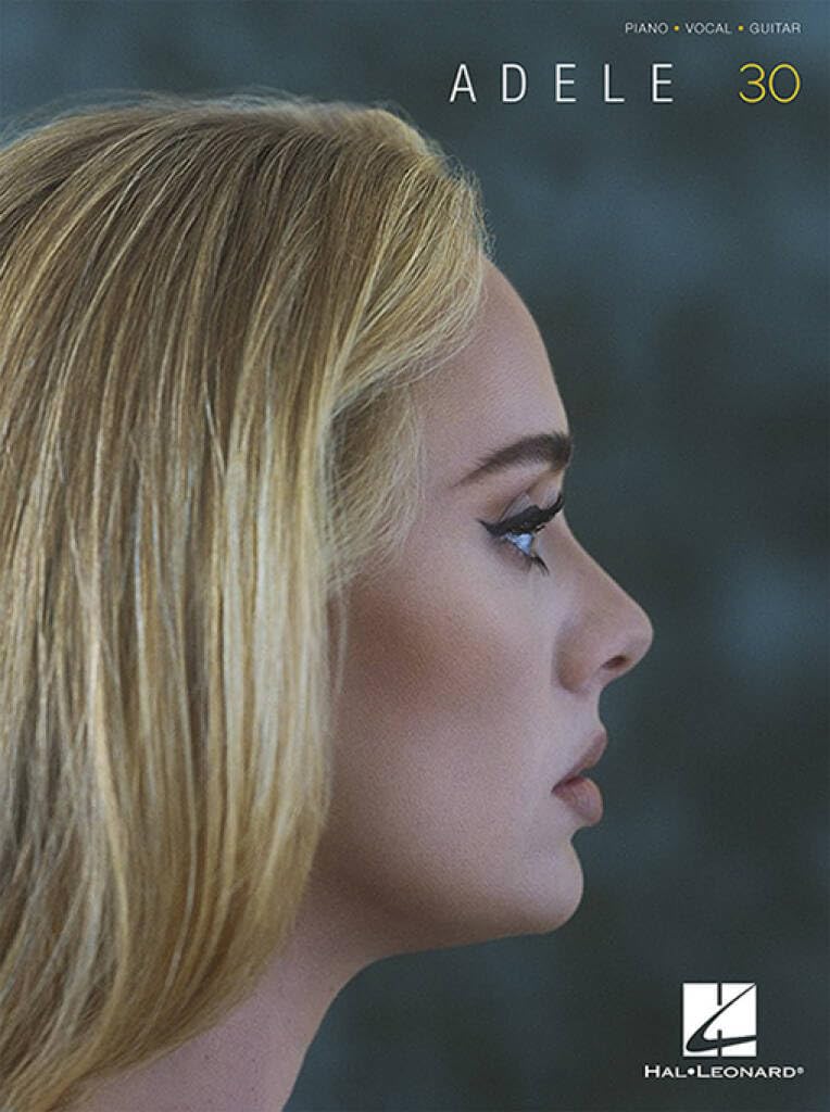 Couverture du livre « ADELE - 30 - PIANO, VOIX ET GUITARE » de Adele, librairie Les Contes Infusés à Corte