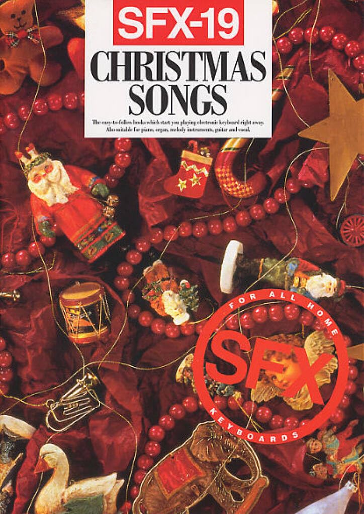 Couverture du livre « SFX-19: CHRISTMAS SONGS » de Auteurs Divers, librairie Les Contes Infusés à Corte