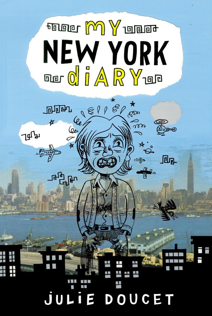 Couverture du livre « JULIE DOUCET MY NEW YORK DIARY /ANGLAIS » de Julie Doucet, librairie Les Contes Infusés à Corte