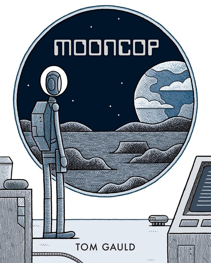 Couverture du livre « TOM GAULD MOONCOP /ANGLAIS » de Tom Gauld, librairie Les Contes Infusés à Corte