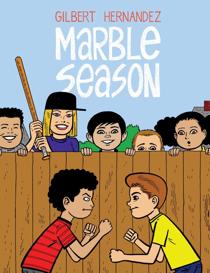 Couverture du livre « GILBERT HERNANDEZ MARBLE SEASON /ANGLAIS », librairie Les Contes Infusés à Corte