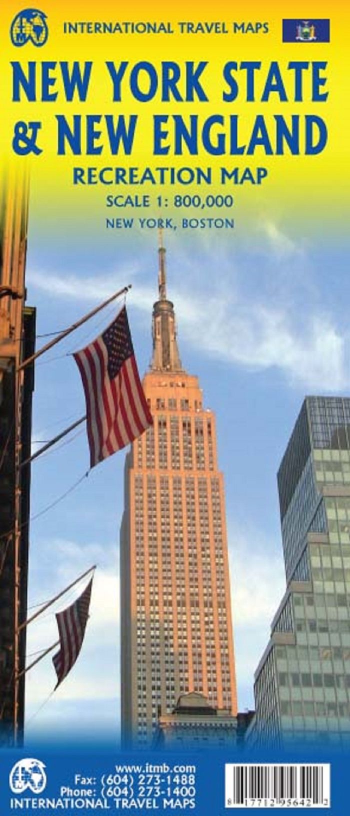 Couverture du livre « NEW YORK STATE/NEW ENGLAND » de Collectif, librairie Les Contes Infusés à Corte