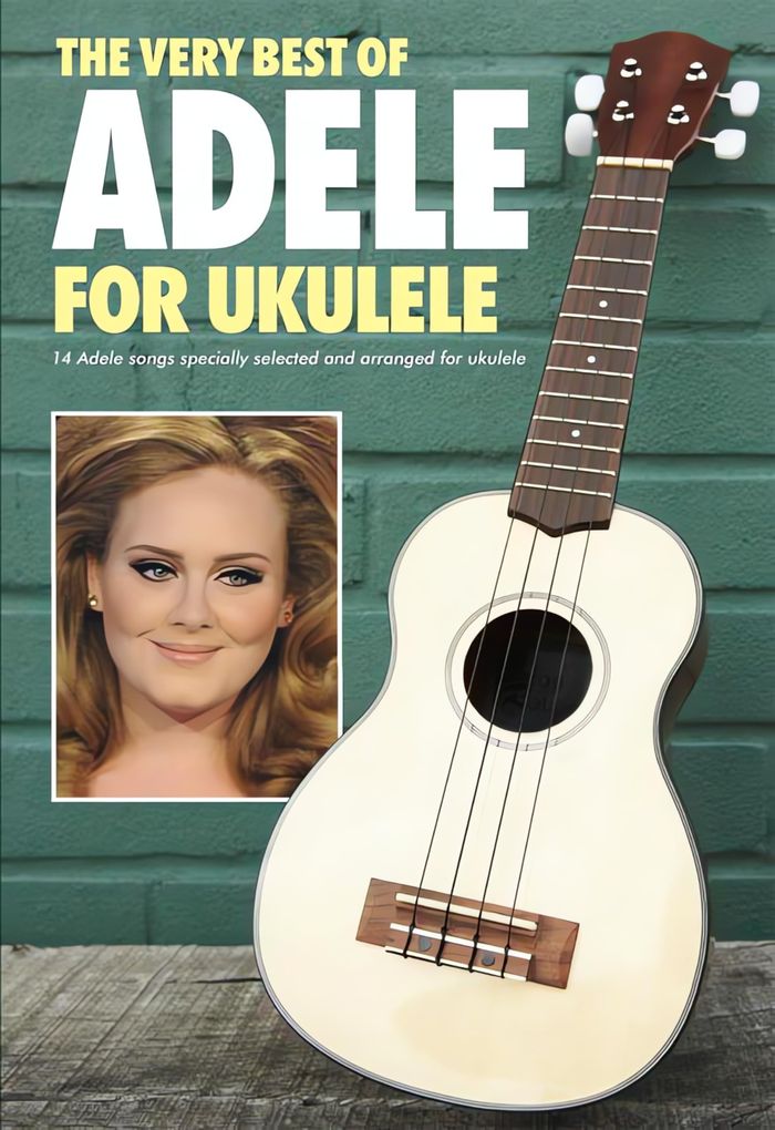 Couverture du livre « ADELE VERY BEST OF FOR UKULELE » de Adele, librairie Les Contes Infusés à Corte
