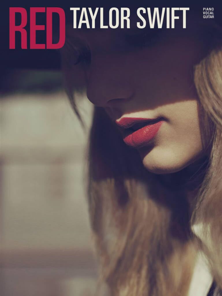 Couverture du livre « TAYLOR SWIFT: RED PIANO, VOIX, GUITARE », librairie Les Contes Infusés à Corte