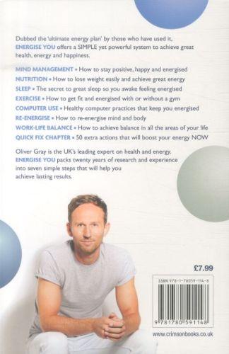 Quatrième de couverture de « ENERGISE YOU »