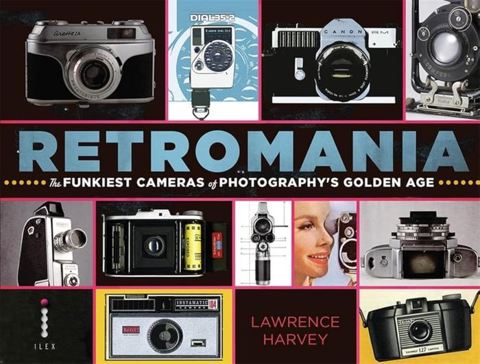 Couverture du livre « RETROMANIA THE FUNKIEST CAMERAS OF PHOTOGRAPHY'S GOLDEN AGE /ANGLAIS » de Harvey, librairie Les Contes Infusés à Corte