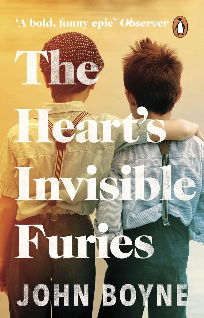 Couverture du livre « THE HEART'S INVISIBLE FURIES » de John Boyne, librairie Les Contes Infusés à Corte