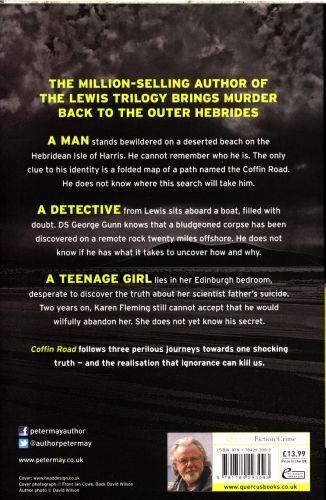Quatrième de couverture de « COFFIN ROAD »