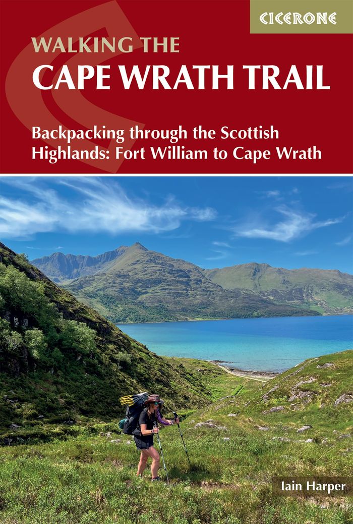 Couverture du livre « WALKING THE CAPE WRATH TRAIL - BACKPACKING THROUGH THE SCOTTISH HIGHLANDS: FORT WILLIAM TO CAPE WRAT » de Iain Harper, librairie Les Contes Infusés à Corte
