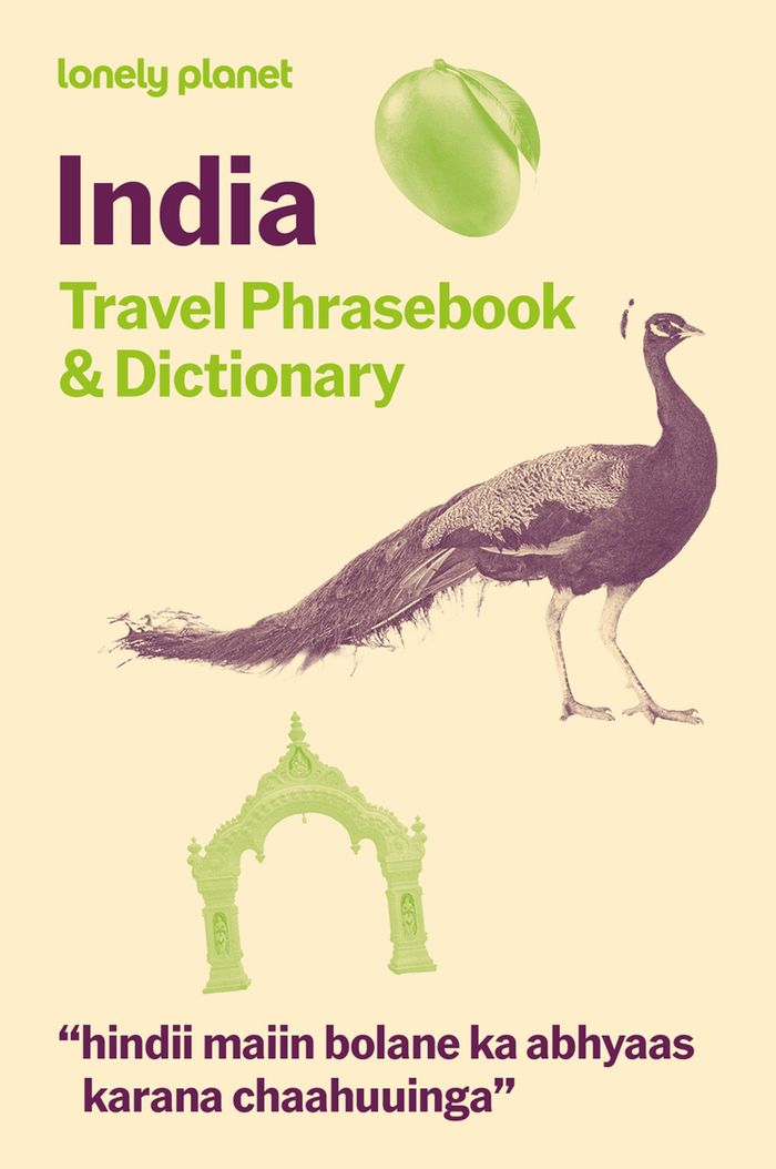Couverture du livre « INDIA TRAVEL PHRASEBOOK & DICTIONARY 4ED -ANGLAIS- » de Lonely Planet Eng, librairie Les Contes Infusés à Corte