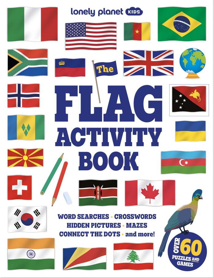 Couverture du livre « THE FLAG ACTIVITY BOOK 1ED -ANGLAIS- », librairie Les Contes Infusés à Corte