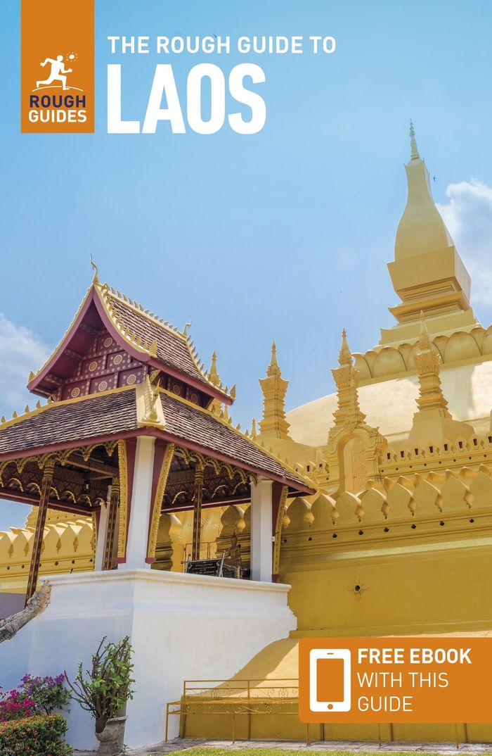 Couverture du livre « ROUGH GUIDES MAIN SERIES - THE ROUGH GUIDE TO LAOS: TRAVEL GUIDE WITH EBOOK » de Guides/rolan, librairie Les Contes Infusés à Corte