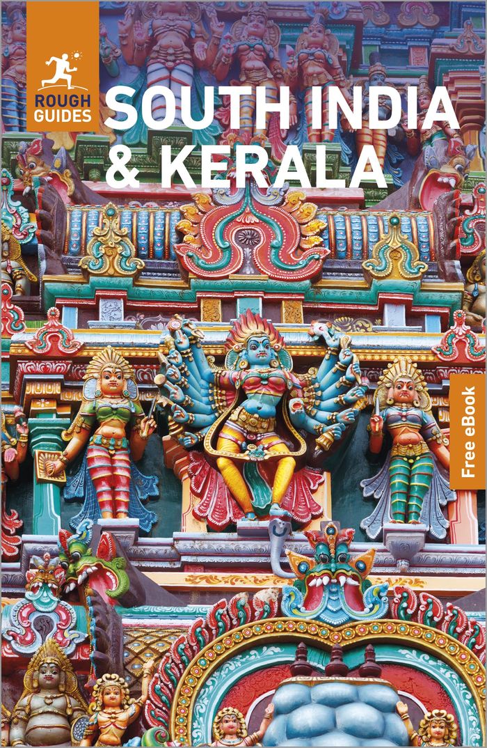 Couverture du livre « ROUGH GUIDES SOUTH INDIA AND KERALA: TRAVEL GUIDE WITH EBOOK - 2026-2027  INSIDER TIPS  MUST-SEE S » de Rough Guides, librairie Les Contes Infusés à Corte
