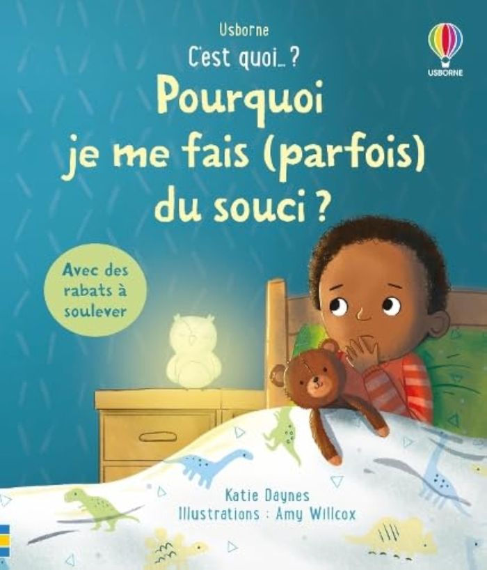 Couverture du livre « Pourquoi je me fais, parfois, du souci ? » de Katie Daynes, librairie Les Contes Infusés à Corte