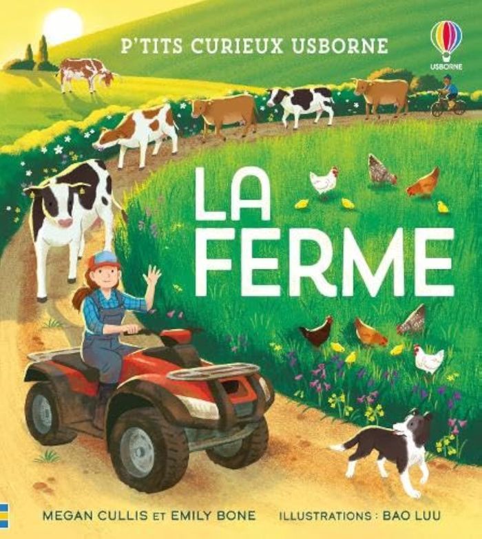 Couverture du livre « La ferme » de Megan Cullis, librairie Les Contes Infusés à Corte