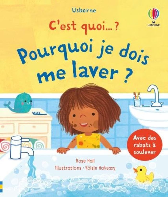 Couverture du livre « Pourquoi je dois me laver ? », librairie Les Contes Infusés à Corte
