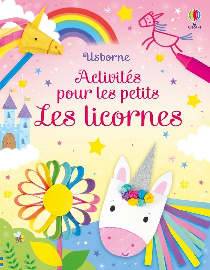 Couverture du livre « Les licornes » de Jenny Winstanley, librairie Les Contes Infusés à Corte