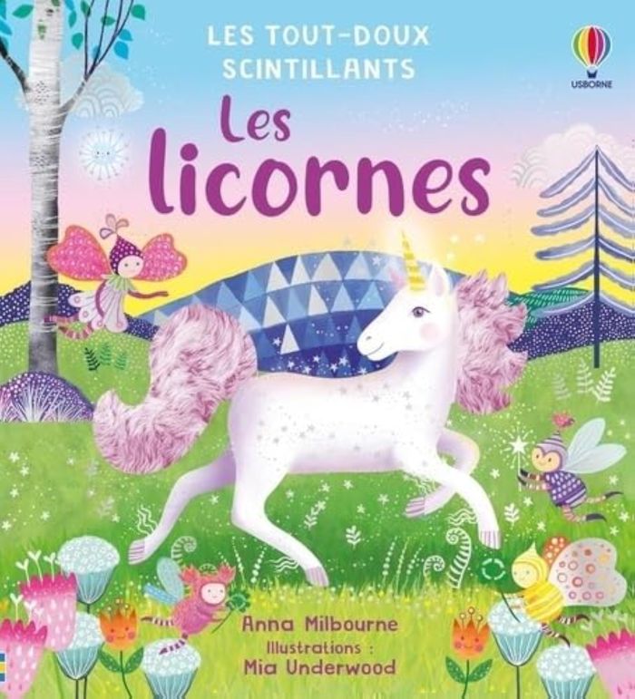 Couverture du livre « Les licornes » de Anna Milbourne, librairie Les Contes Infusés à Corte
