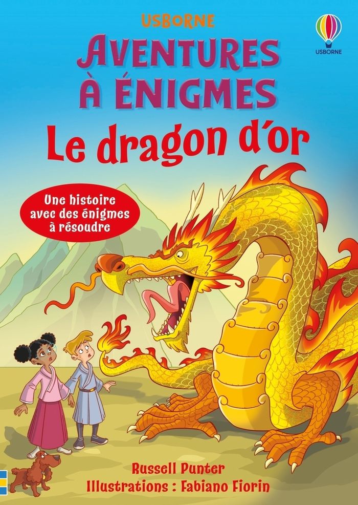 Couverture du livre « Le dragon d'or » de Russell Punter, librairie Les Contes Infusés à Corte