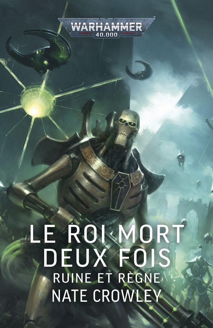 Couverture du livre « Le Roi Mort Deux Fois » de Nate Crowley, librairie Les Contes Infusés à Corte