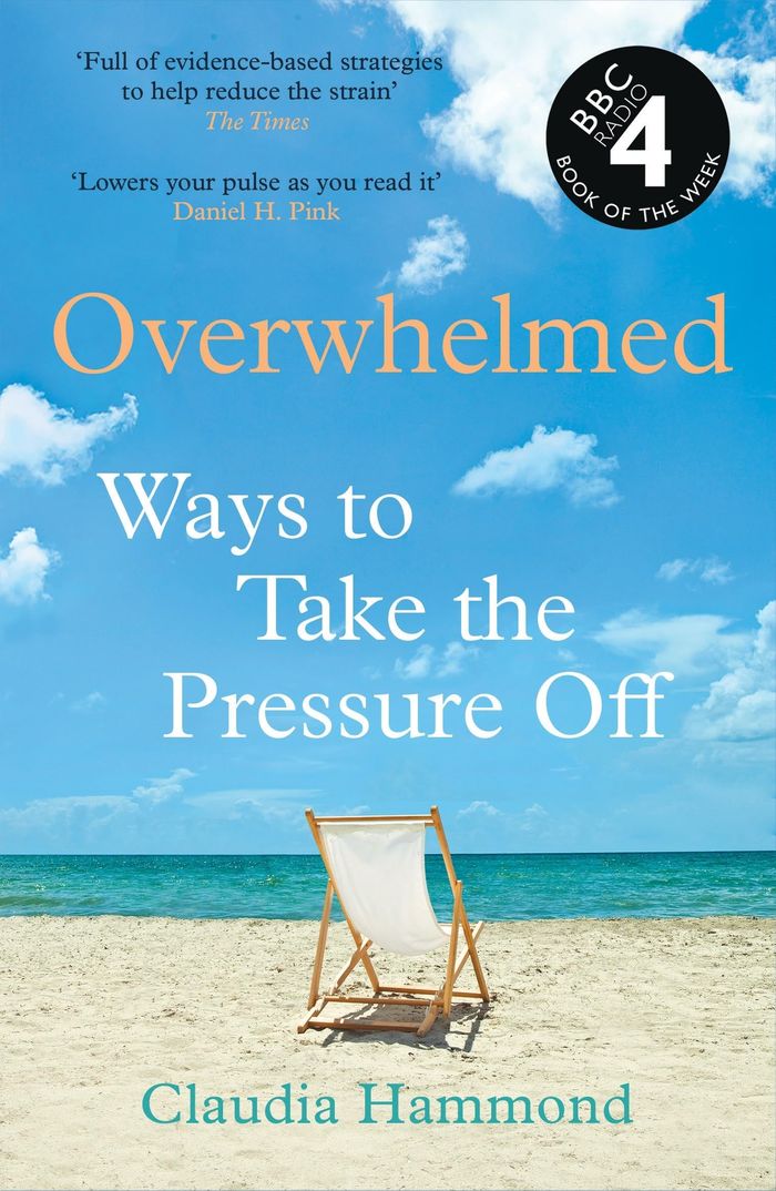 Couverture du livre « OVERWHELMED - WAYS TO TAKE THE PRESSURE OFF », librairie Les Contes Infusés à Corte