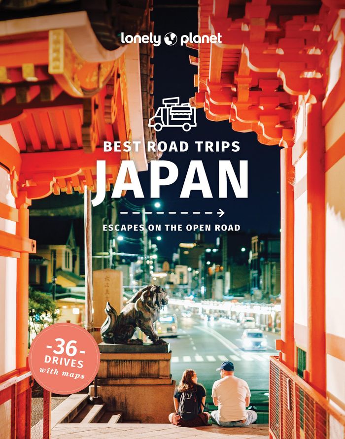 Couverture du livre « Best road trips Japan » de Lonely planet eng, librairie Les Contes Infusés à Corte