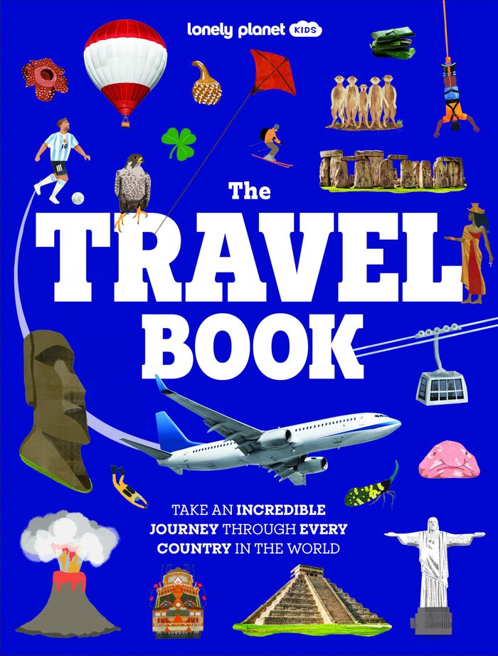 Couverture du livre « THE TRAVEL BOOK LONELY PLANET KIDS 3 -ANGLAIS- » de Lonely Planet Eng, librairie Les Contes Infusés à Corte