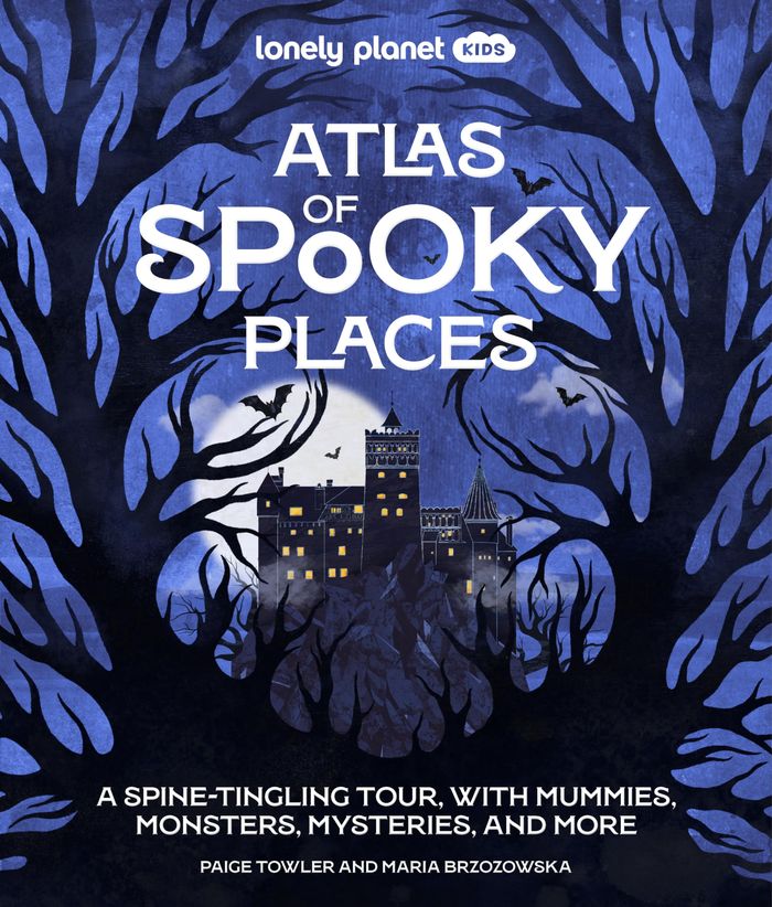 Couverture du livre « ATLAS OF SPOOKY PLACES 1ED -ANGLAIS- », librairie Les Contes Infusés à Corte