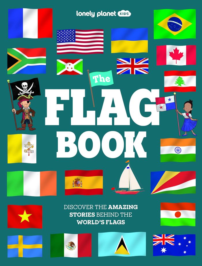 Couverture du livre « THE FLAG BOOK 2ED -ANGLAIS- » de Lonely Planet Eng, librairie Les Contes Infusés à Corte