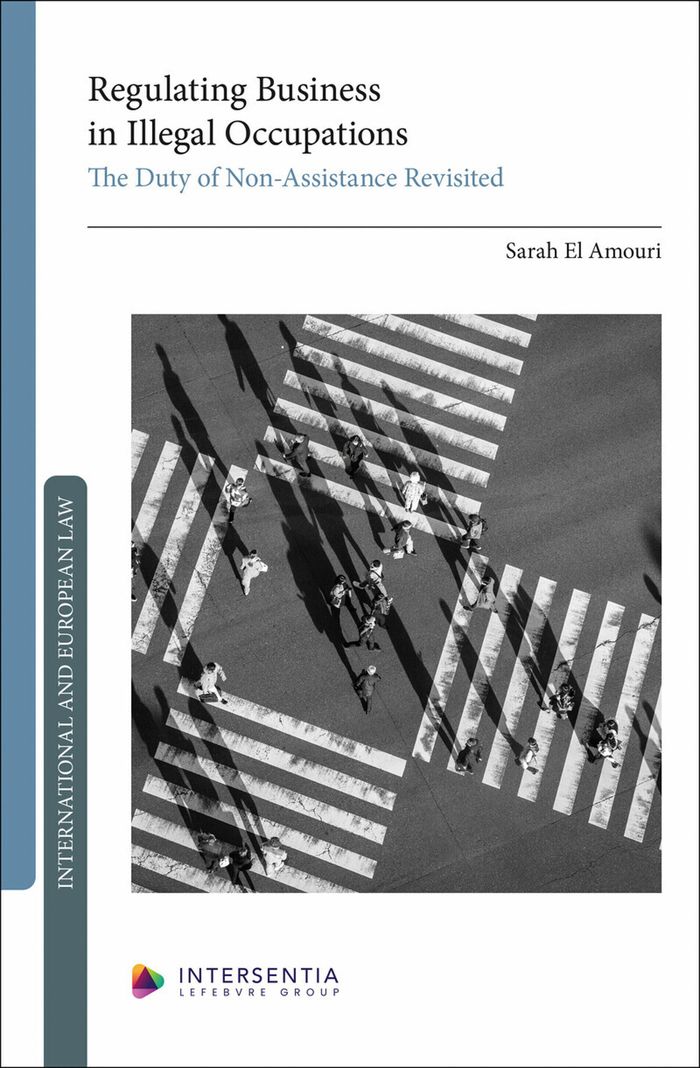 Couverture du livre « REGULATING BUSINESS IN ILLEGAL OCCUPATIONS - THE DUTY OF NON-ASSISTANCE REVISITED », librairie Les Contes Infusés à Corte