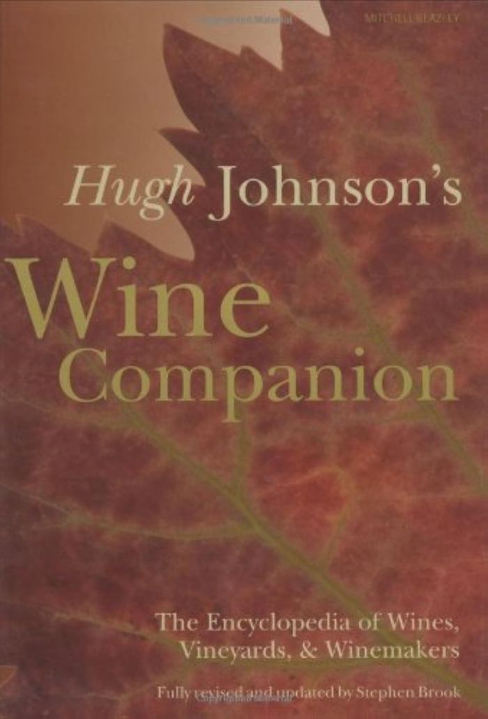 Couverture du livre « HUGH JOHNSON'S WINE COMPANION » de Johnson, Hugh, librairie Les Contes Infusés à Corte