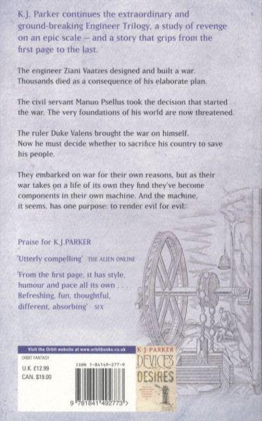 Quatrième de couverture de « THE ENGINEER TRIOLGY »